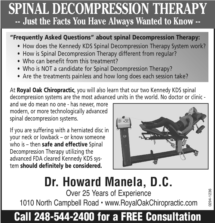Royal Oak Chiropractic Clinic: Berkley Chiropractor - Accepting ... — Chiropractic clinic in Royal Oak, MI — photo 7